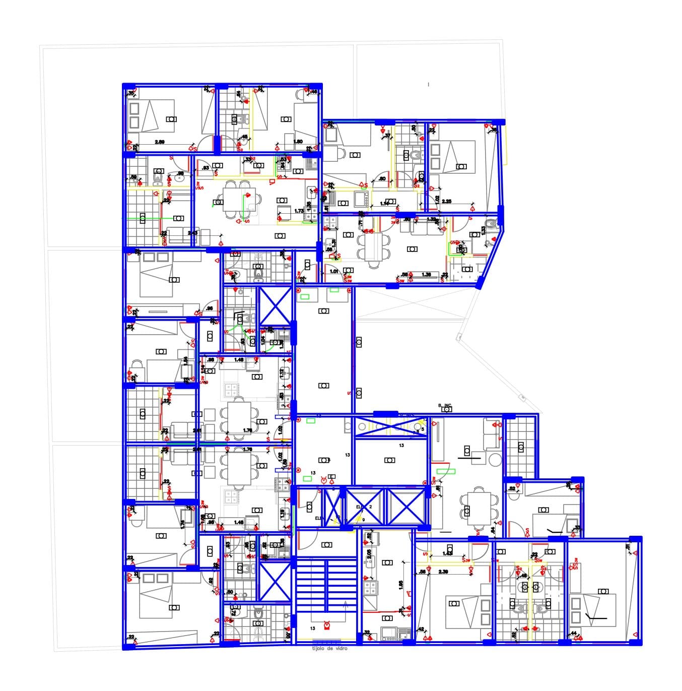 Residential Tower Coordination — Electrical and structural coordination